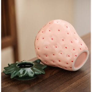 Strawberry Ceramic Vase - Image 3